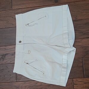 White House Black Market Women's White Pret-A-Play Shorts size 8